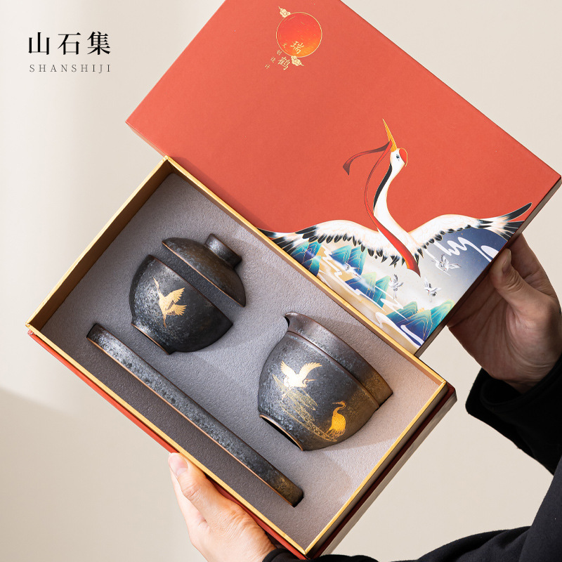 Korean Tea Set - Vermont-Ensemble de théière et tasse portable,