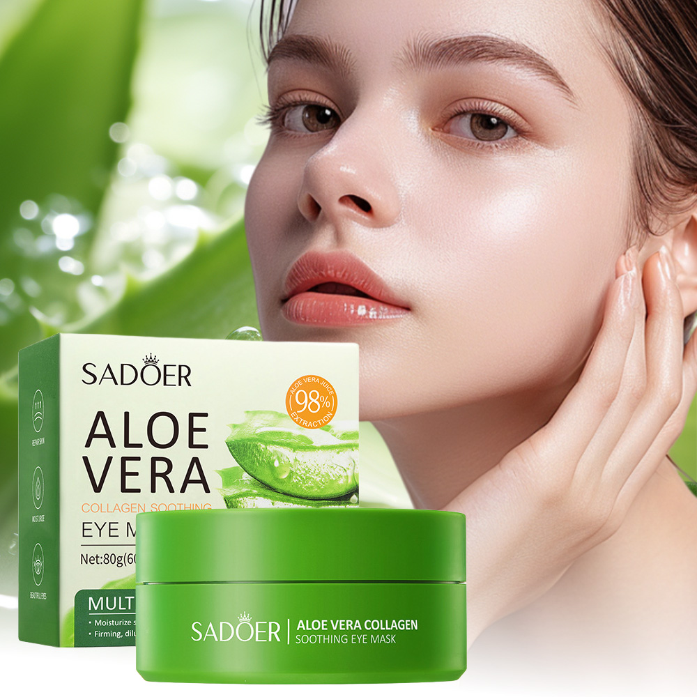 Sheet Mask Collagen - SADOER Masque Apaisant Contour des Yeux