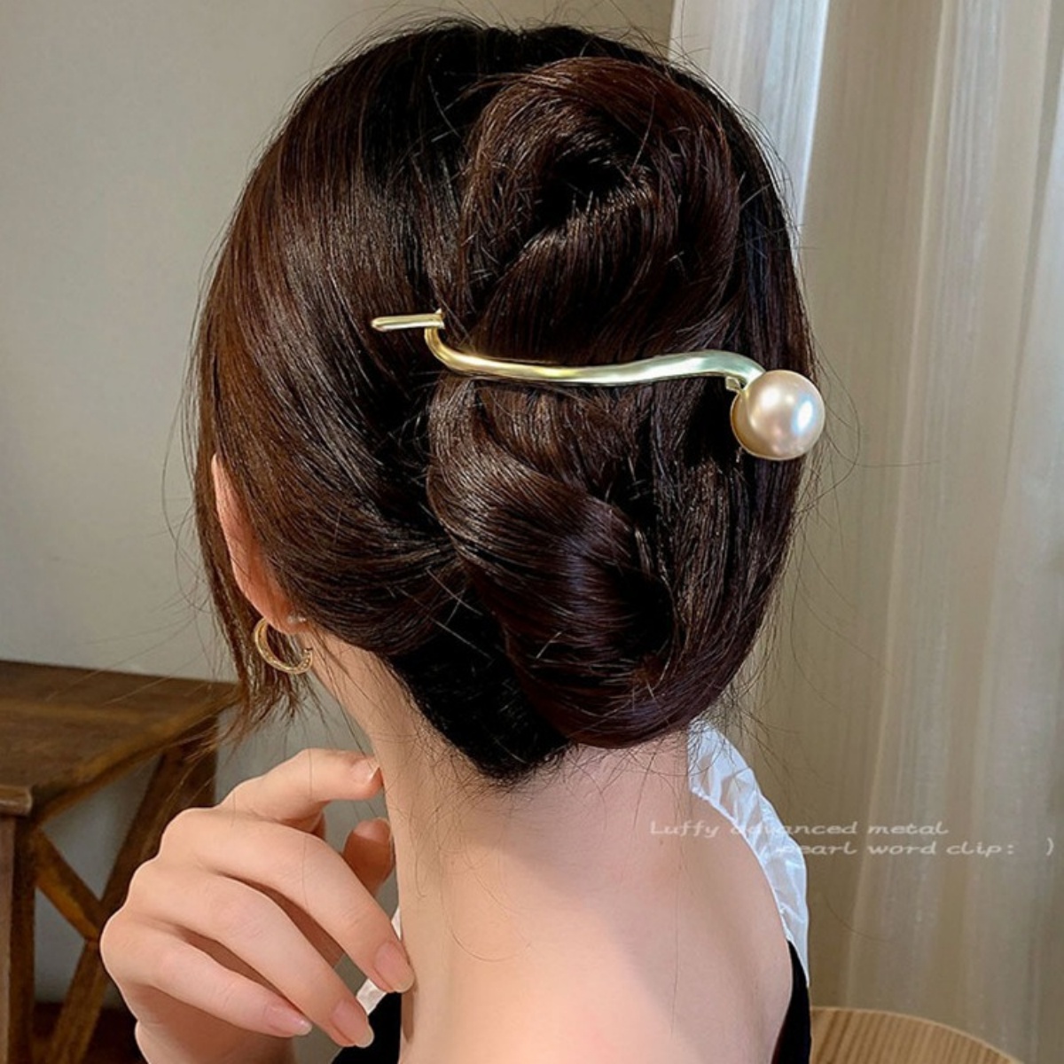Pince à cheveux torsadée en pe - Korean Women Lifestyle avis et prix