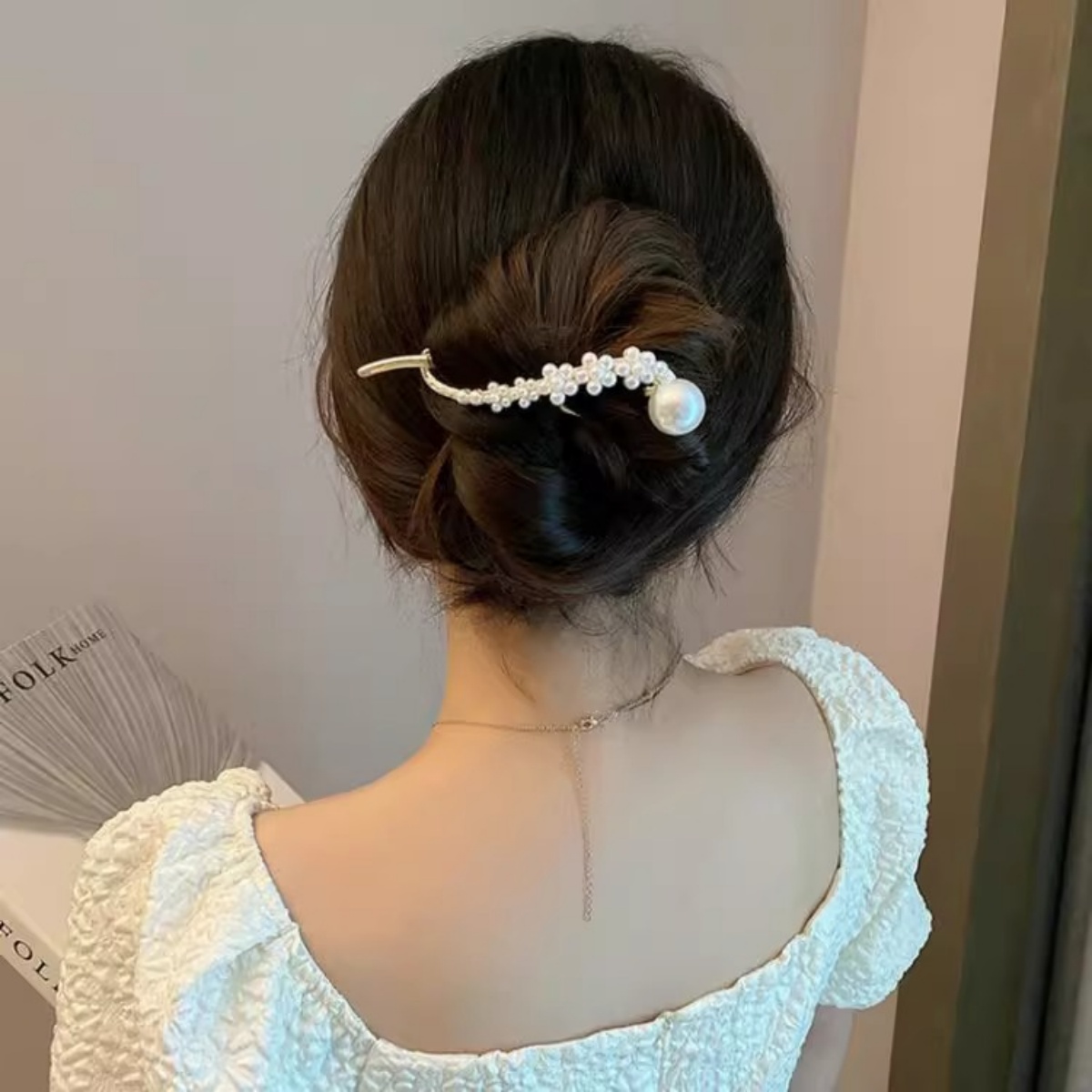 Pince à cheveux torsadée en pe - Korean Women Lifestyle avis et prix