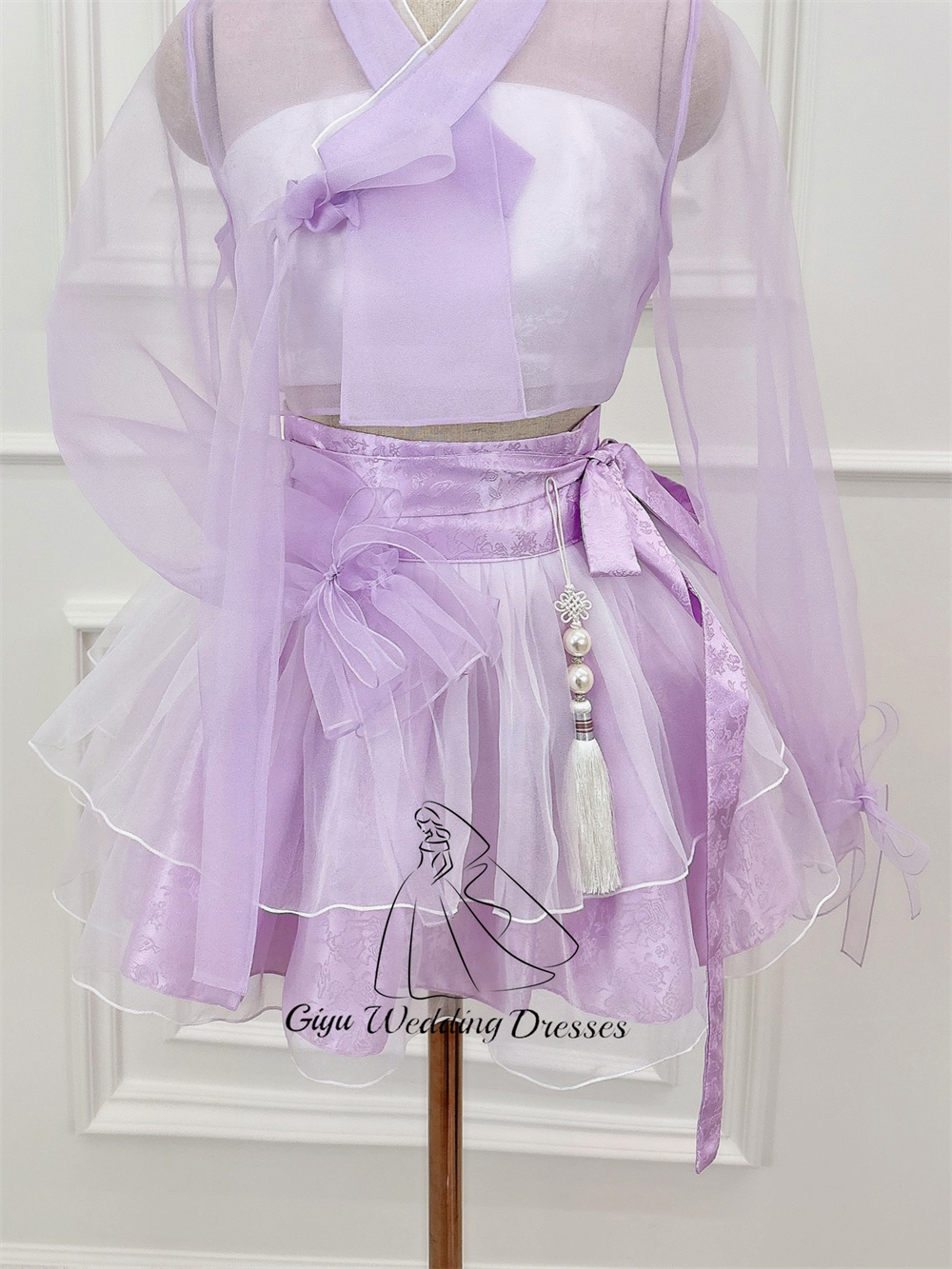 Giyu – Mini robe Hanbok violet - Korean Tea Set avis et prix