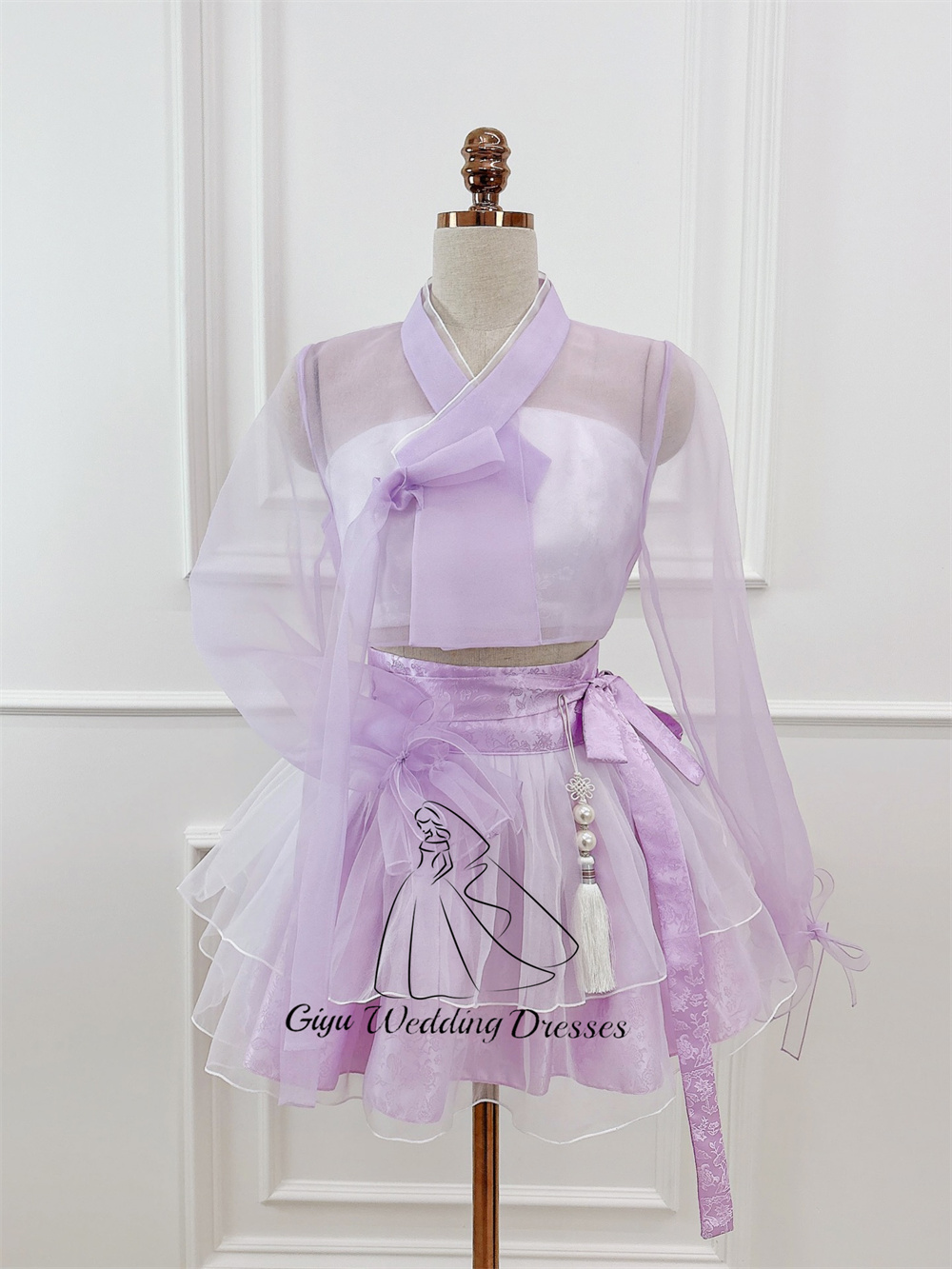 Giyu – Mini robe Hanbok violet - Korean Tea Set avis et prix