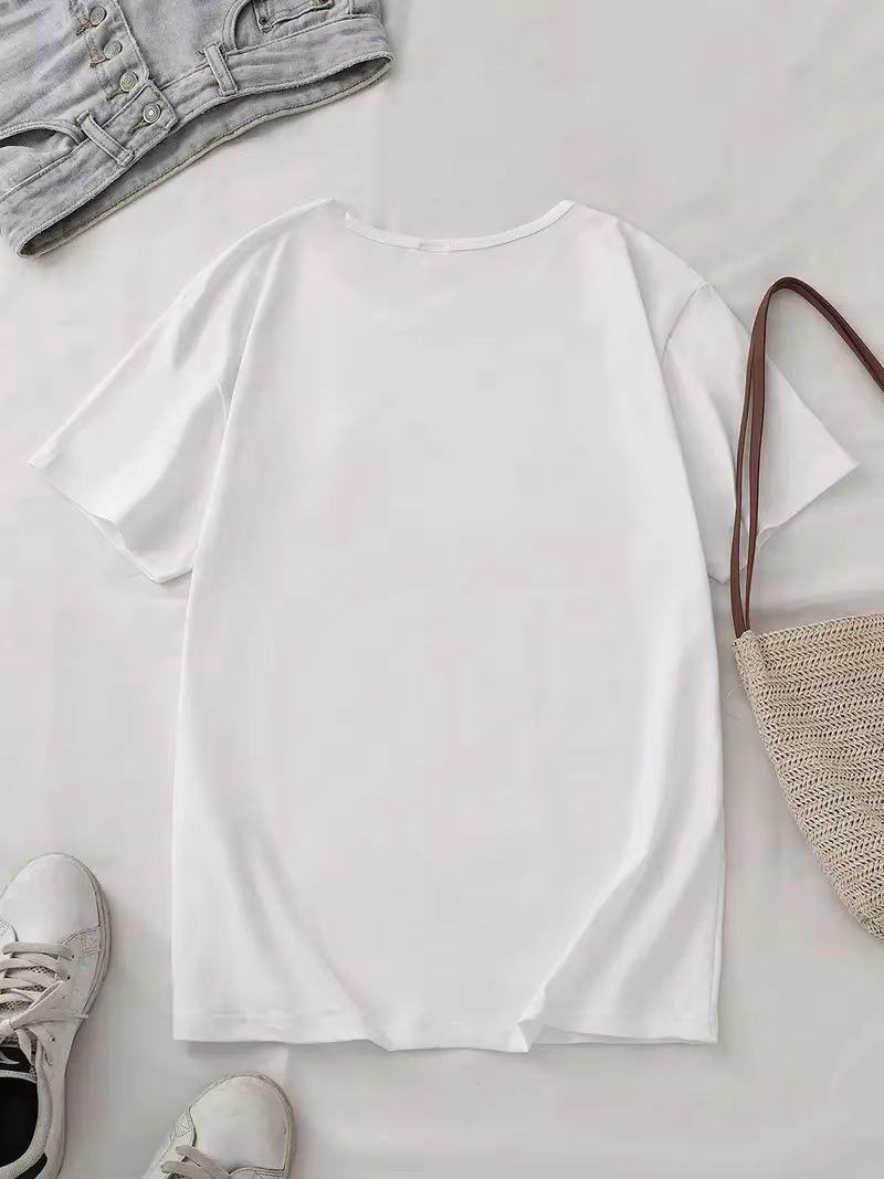 T-shirt pour femme avec une il - Korean Lifestyle Trends avis et prix